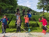 [전매포토] 철원군 근남면 새마을지도자協, 사곡천 주변 환경정화 활동