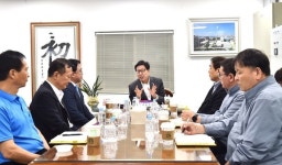 부산시, 수소생태계 육성 앞장…박형준 시장, 수소선도기업과 소통 나서