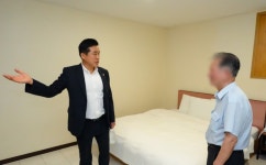 손영준 노원구의장, 폭염 속 무더위 쉼터 현장 방문