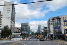 중랑구, 중화역사거리 우회전차로 확장…상습정체 해소