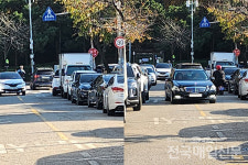 인천 중구, 월미로 260번길 만연한 불법 주정차... 관광객 불편 가중