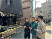 강동구의회 김기상의원, 성내동 다세대주택 화재 후속처리 총력