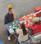인천 중구, 월미로 260번길 점령한 가판대 관광지 이미지 훼손