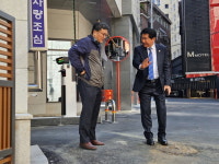 강동구의회 양평호 의원, 천호3동 신청사 지하주차장 집입로 급경사 위험 지적