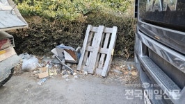 중구 서해대로 140번길, 화물차 불법주정차 교통체증 심각