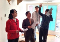 종로구의회 이광규·이륜구·박희연 의원,동숭경로당 이전 공사현장 점검