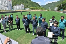 정선군의회, 예미·신동읍 일대 주요사업장 현장 방문