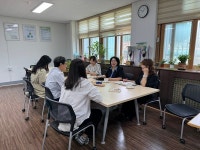 경기도의회 이서영 의원, 야탑중학교 챌린지홀 시설 점검