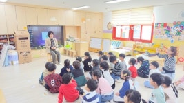 여수시 여천동, 성산유치원서 재활용품 교환행사 개최