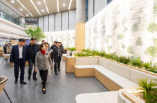 용산구 종합행정타운 민원실, 감각을 깨우는 치유공간 힐링정원으로 재탄생