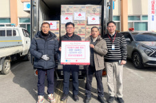 청송군 진보식자재마트, 설 맞아 라면 154상자 기탁