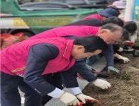 손영준 노원구의장, 31일  중계본동 주민들과 새봄맞이 꽃 심기 함께해