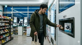 무인점포 자판기 '덤' 하나에 '전과자' 될 위기