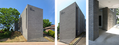 벽돌과 경사,  서야고등학교 화장실 증축
