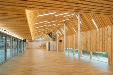 소규모 공공 건축물의 목구조 제안: 문산읍 주민자치센터 어울마당