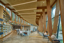 투명한 구조, 유연한 공간: 아중호수도서관