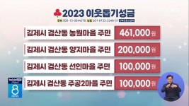 이웃돕기 성금(12/14)-8뉴스