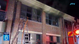 남원 한 초등학교서 불...인명피해 없어(화면)