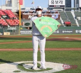 롯데 박세웅, 8월 넷째 주 조아제약 주간 MVP 수상