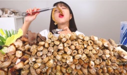 쯔양, 소곱창 20kg 해치운 역대급 먹방...7시간까지 먹어