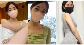 '승무원 룩북 논란' 이블린, "개가 짖어도 기차는 간다" 페미 비난
