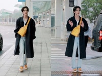 더보이즈 영훈, 크리스찬 루부탱 행사 참석차 출국