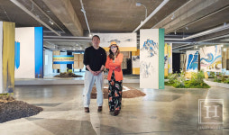 [현장스케치] 그림과 공간으로 표현하는 두 예술가의 자연을 보는 시선, 《자연을 보는 세 가지 시선》展