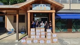 춘천 우두동 이지더원 입주민⋯지역 사회 나눔 훈훈