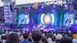 3년 만에 울려 퍼진 떼창⋯ 활기 되찾은 춘천 야외 페스티벌