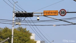10년째 점멸 한림대병원 앞 오거리⋯5년 간 사고 22건