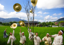 춘천 복사꽃 수레마을 풍년기원 논고사제