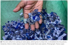 인도, 청정에너지 태양광 발전의 이면...쌓여가는 폐기물, 대부분 가치 없다