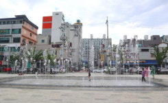 광양시, 도시공원 내 물놀이형 바닥분수 5개소 가동 중