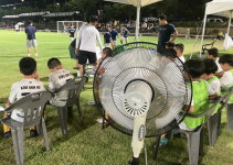 화랑대기 전국 유소년 축구대회, 경주시 폭염 대책 큰 호평