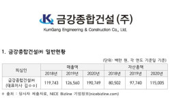 최저입찰가보다 낮게 계약 금강종합건설, 과징금 3.8억 부과