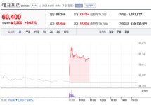 [특징주] 에코프로, 반발 매수세 유입 9.42% 급등...그룹주 모두 강세