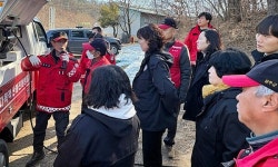 성주군 용암면,  산불 진화 자체훈련 실시