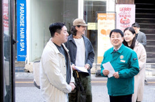 윤일현 금정구청장, 부산대 상권 로컬 1호점 거리 점검