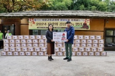 서울교통공사, 용답동 취약계층에 사랑의 김치 100박스 전달