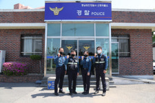 신평파출소가 추진하는  시골길 마스터시골 구석구석 살피는 우리동네 지킴이