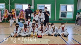 전국어울림태권도한마당서 겨루기 종합 준우승 차지
