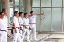 망객정A팀 단체전서 금빛 화살