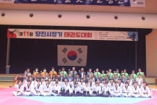 시장기 태권도대회서 사랑태권도장 종합우승