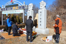 고대면 당진포1리 우리마을 수호신 장승제 지내