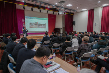 [송산면 순방]