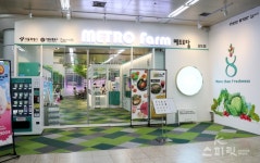 매일 타고 다니는 지하철역에 미래 먹거리가? 메트로팜(METRO Farm) 상도점