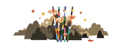 동구리, 마포 강가의 이상향을 찾아 떠나다 권기수 개인전 동동, 완월장취