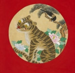 전통 민화를 현대적으로 해석하고 소원 담아, 단체전《봄날이 오면…》