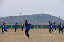 광주FC 승격의 꿈 ‘담금질’…벌교스포츠센터서 2차 전지훈련