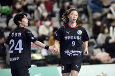 광주도시공사 핸드볼, 39점 골잔치…경남개발공사 ‘일축’